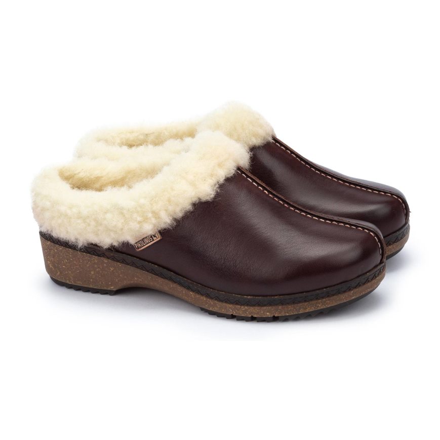 Women's Pikolinos GRANADA Clogs Chocolate | NZ D8527Q1